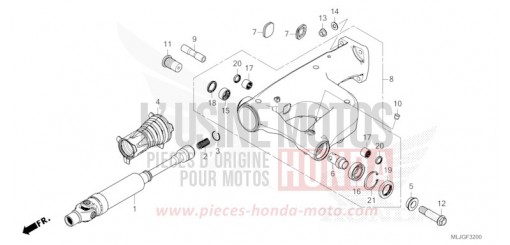 BRAS OSCILLANT GL1800DAT de 2026